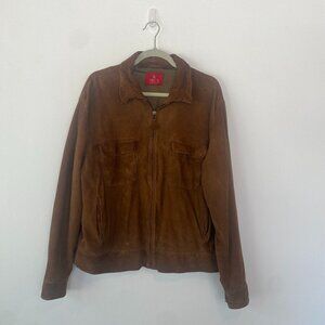 MCS Vintage Suede Brown Men's Jacket - L